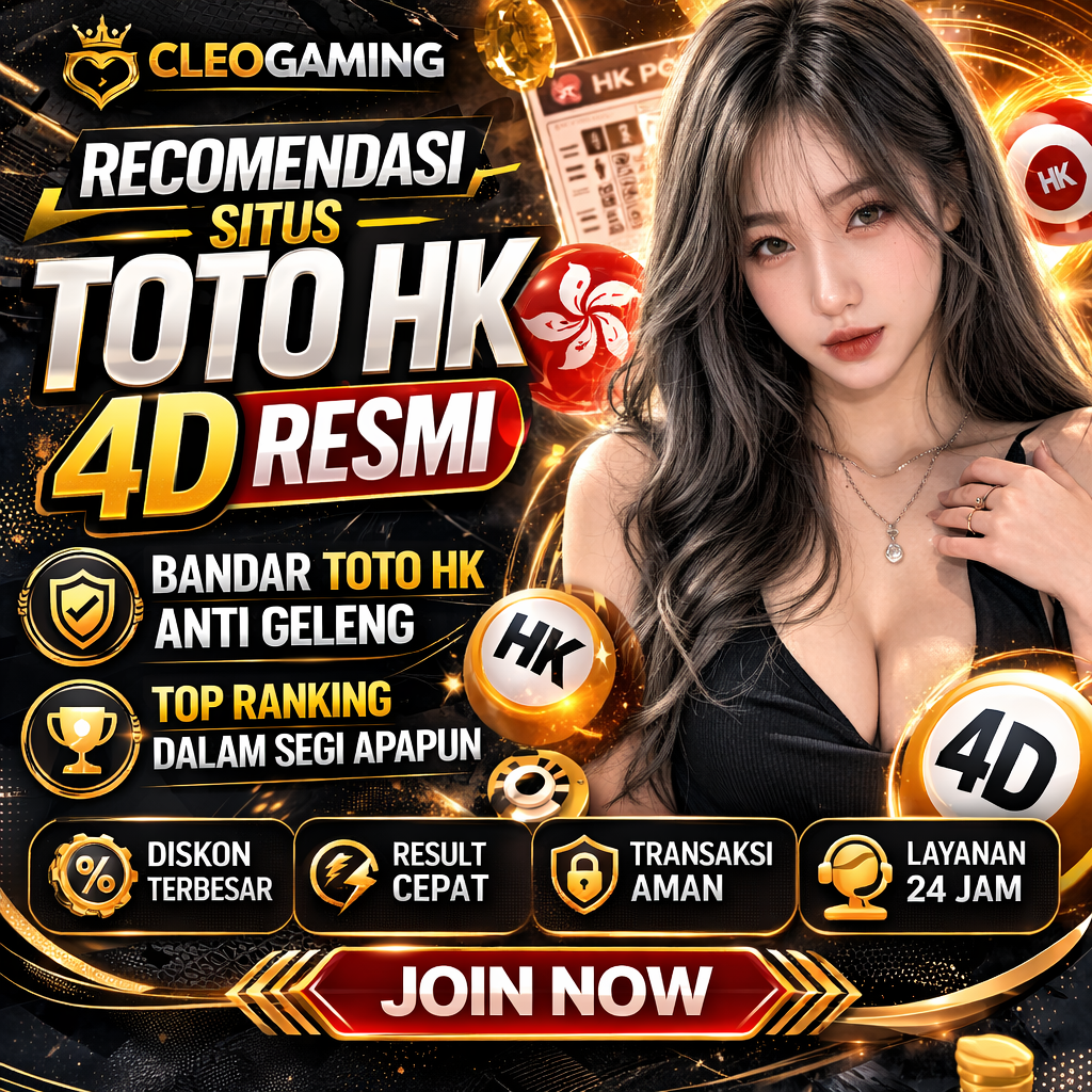 CLEOGAMING ialah recomendasi situs toto hk 4d resmi yang dikenal melalui bandar toto hk anti geleng dengan top ranking dalam segi apapun.